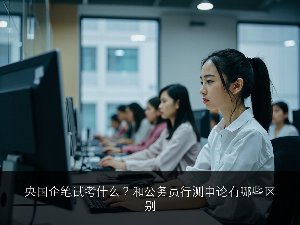 央国企笔试考什么?和公务员行测申论有哪些区别