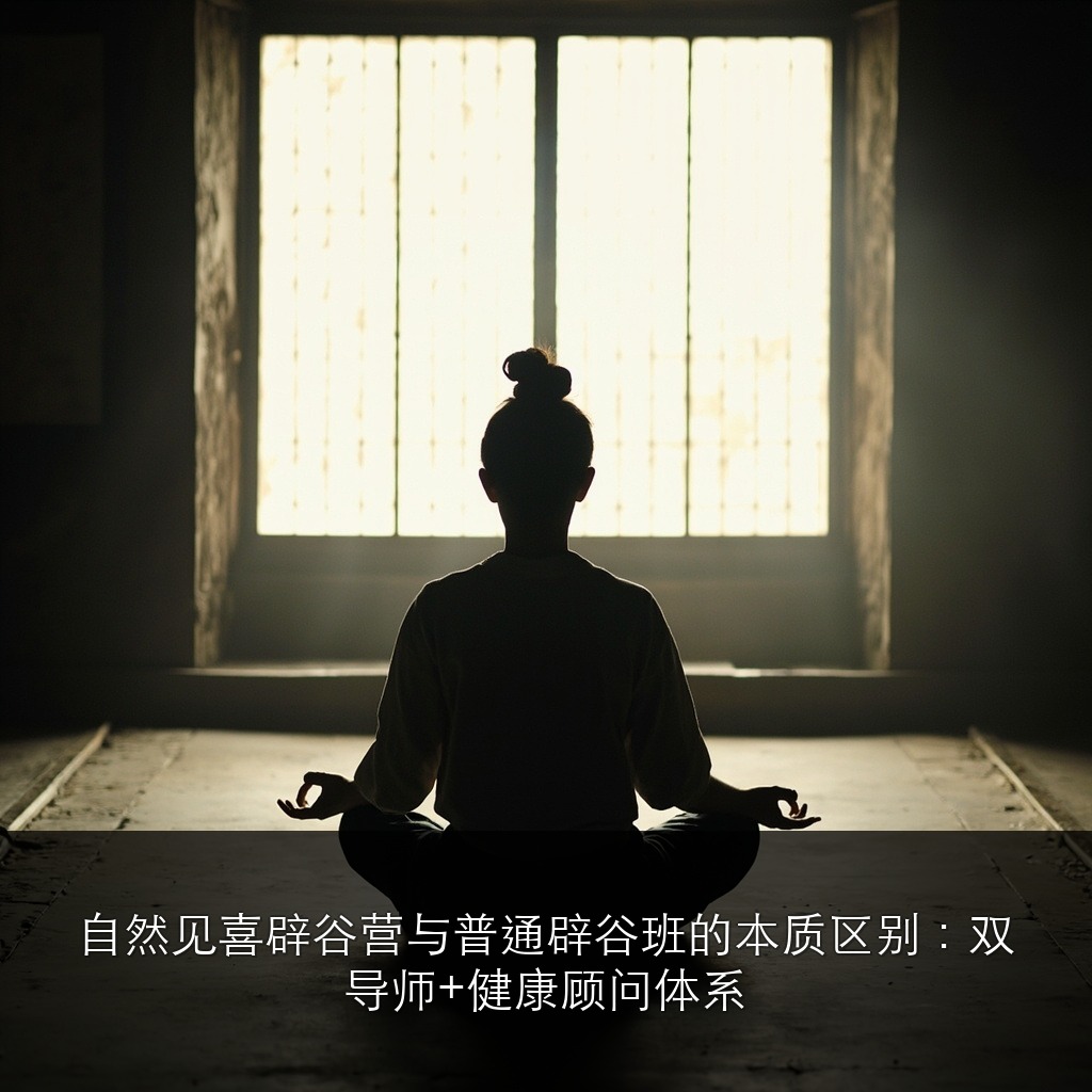 自然见喜辟谷营与普通辟谷班的本质区别:双导师+健康顾问体系