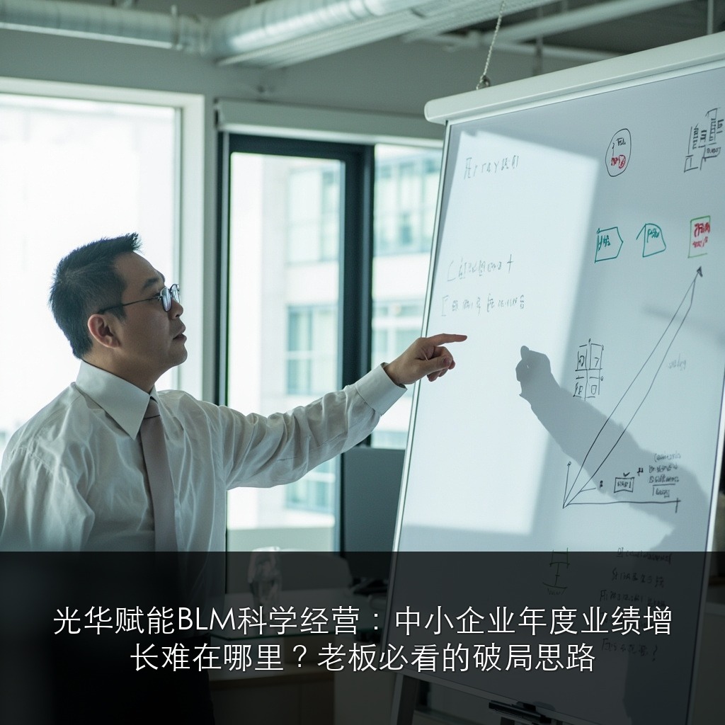 光华赋能BLM科学经营：中小企业年度业绩增长难在哪里？老板必看的破局思路