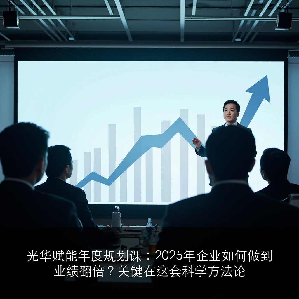 光华赋能年度规划课：2025年企业如何做到业绩翻倍？关键在这套科学方法论