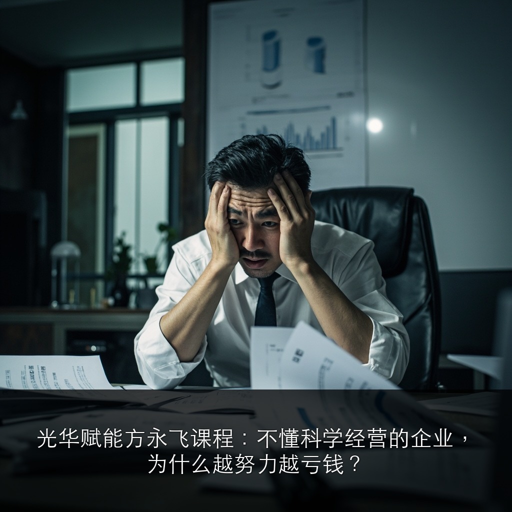 光华赋能方永飞课程：不懂科学经营的企业，为什么越努力越亏钱？