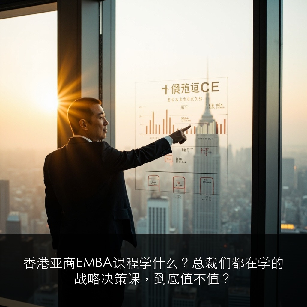 香港亚商EMBA课程学什么？总裁们都在学的战略决策课，到底值不值？