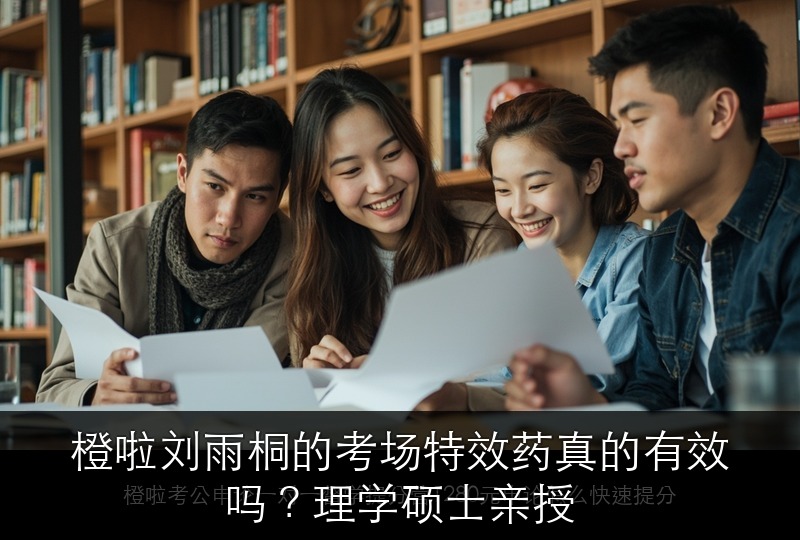 橙啦刘雨桐的考场特效药真的有效吗？理学硕士亲授