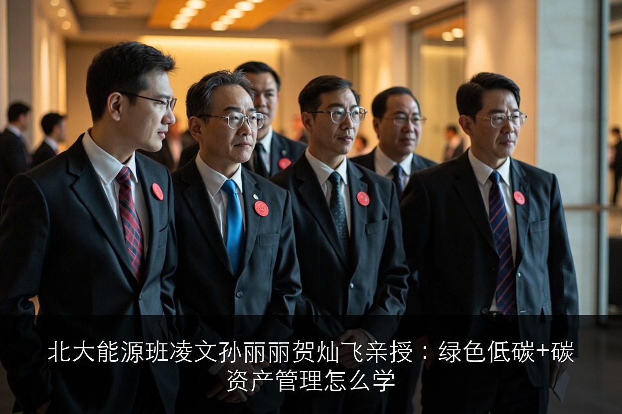 北大能源班凌文孙丽丽贺灿飞亲授：绿色低碳+碳资产管理怎么学
