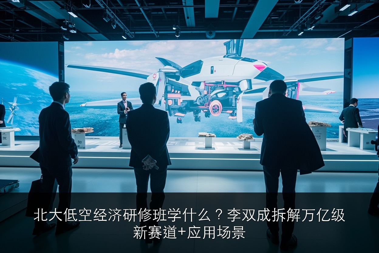 北大低空经济研修班学什么？李双成拆解万亿级新赛道+应用场景