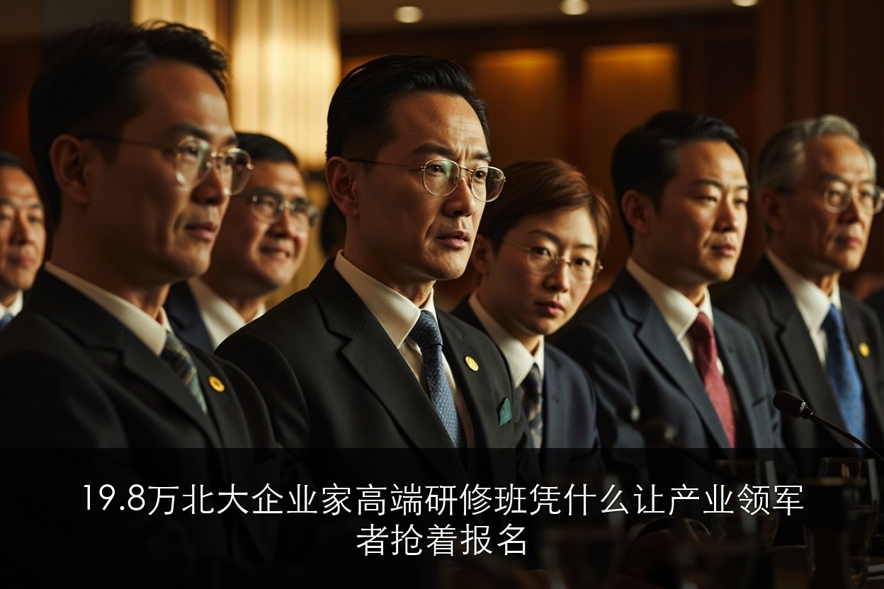 19.8万北大企业家高端研修班凭什么让产业领军者抢着报名