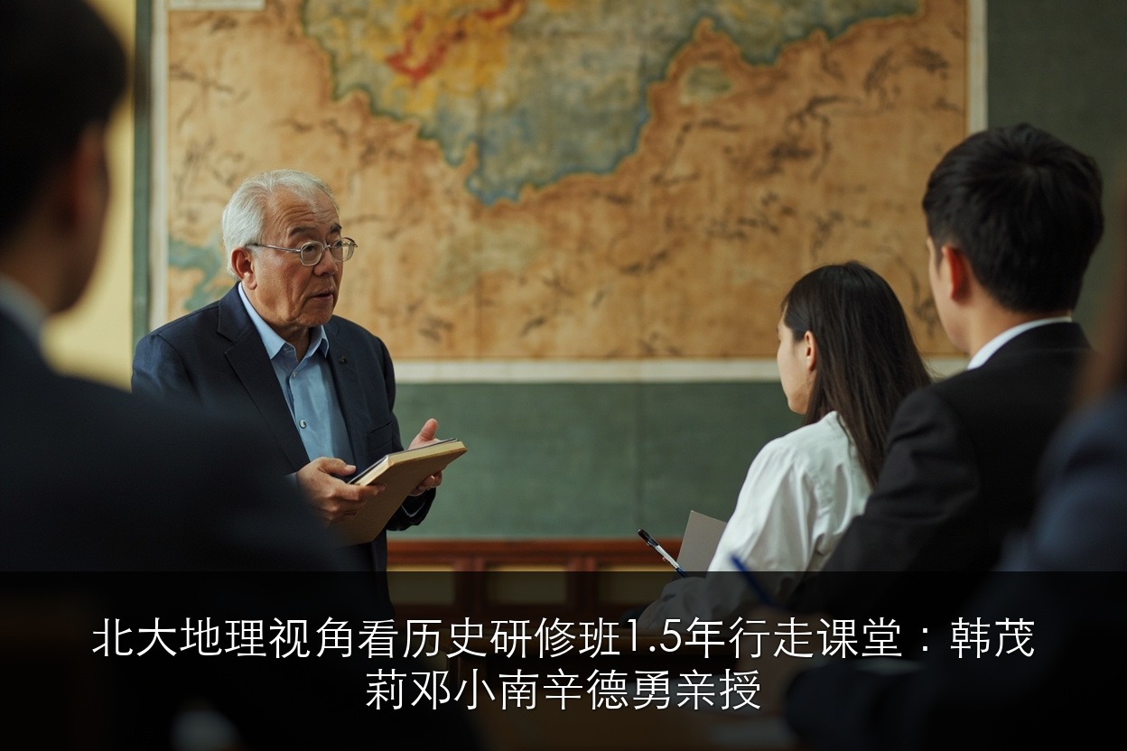 北大地理视角看历史研修班1.5年行走课堂：韩茂莉邓小南辛德勇亲授