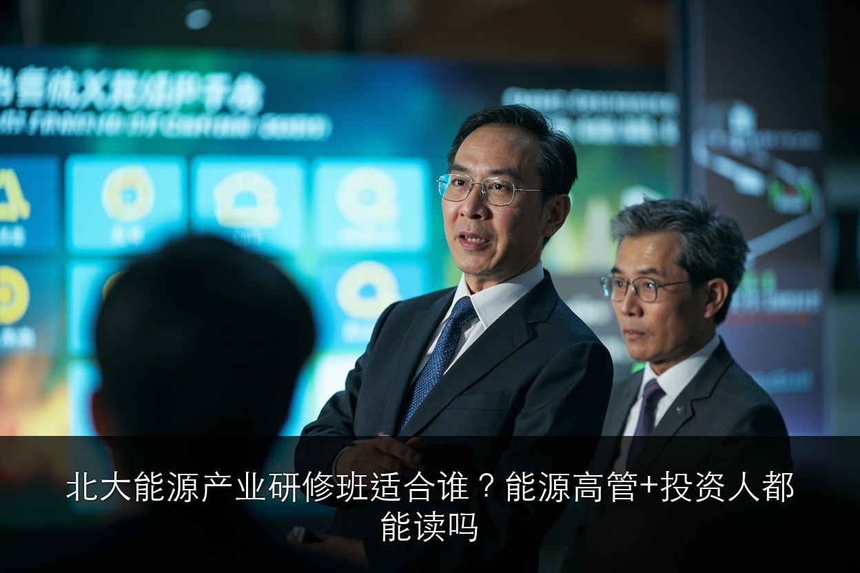北大能源产业研修班适合谁？能源高管+投资人都能读吗
