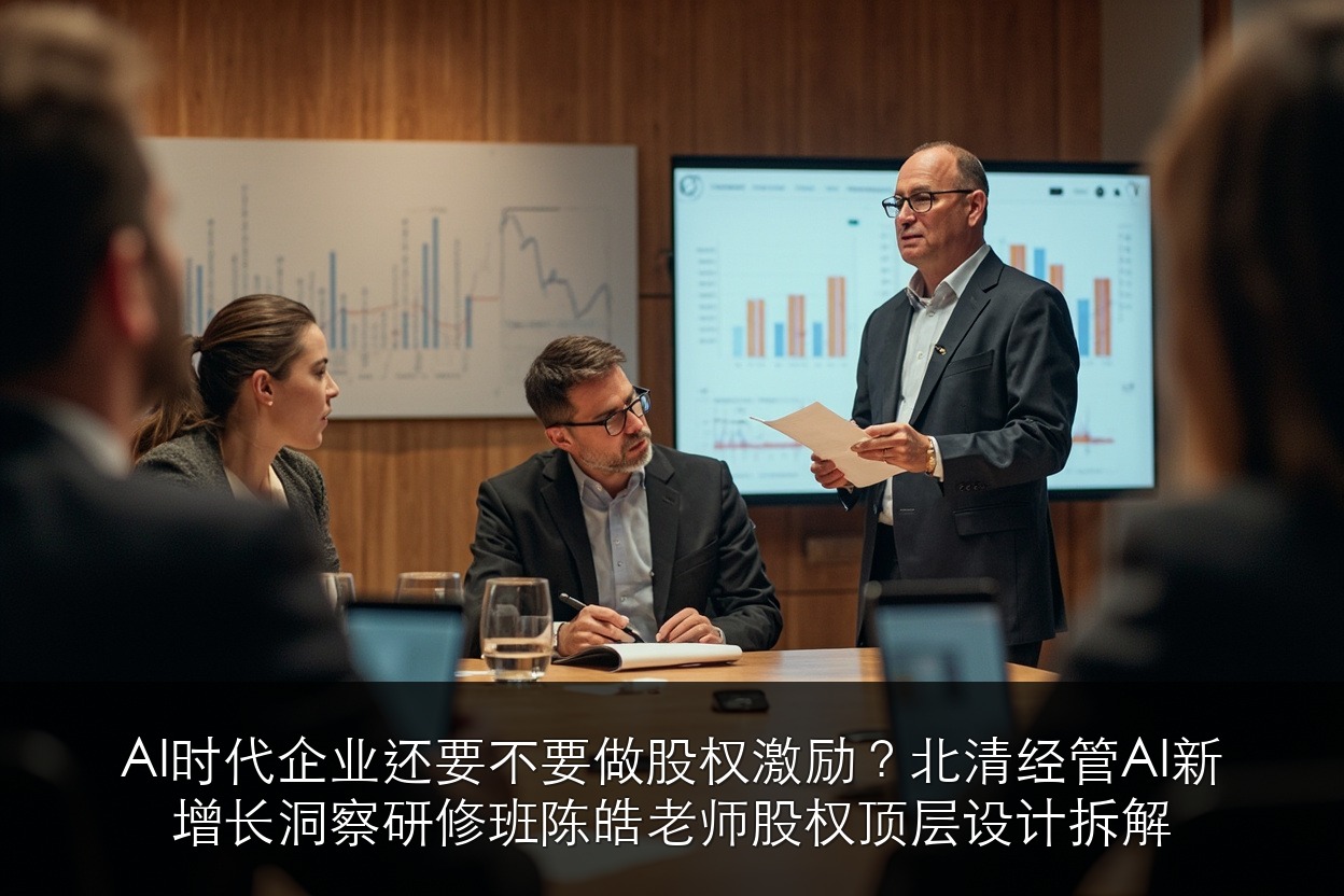 AI时代企业还要不要做股权激励?北清经管AI新增长洞察研修班陈皓老师股权顶层设计拆解