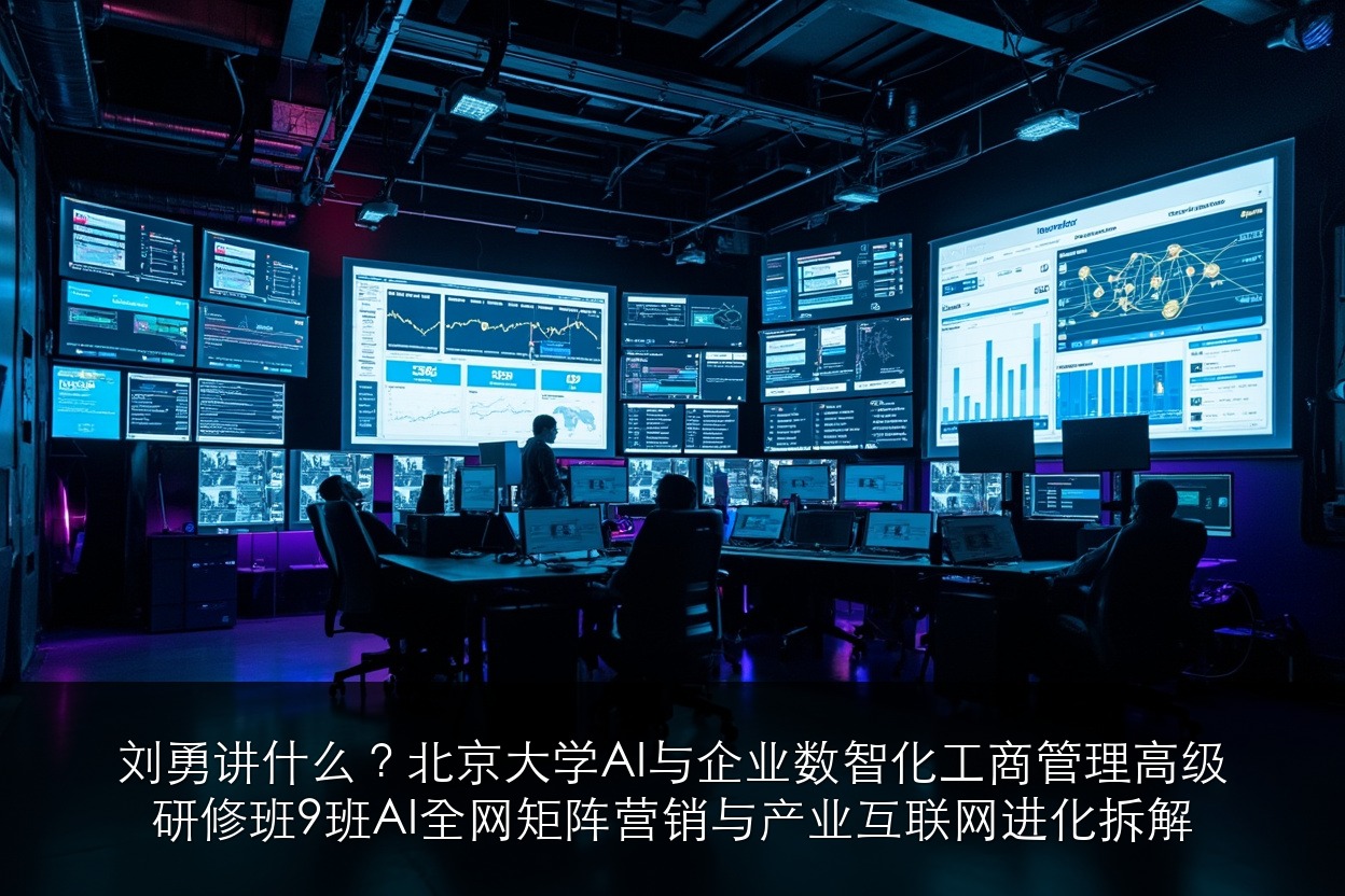 刘勇讲什么？北京大学AI与企业数智化工商管理高级研修班9班AI全网矩阵营销与产业互联网进化拆解