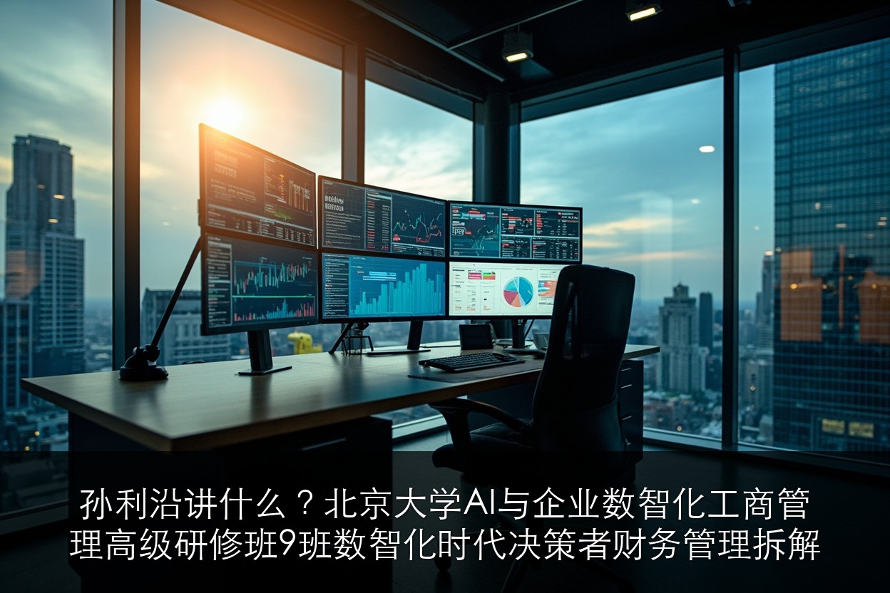孙利沿讲什么?北京大学AI与企业数智化工商管理高级研修班9班数智化时代决策者财务管理拆解