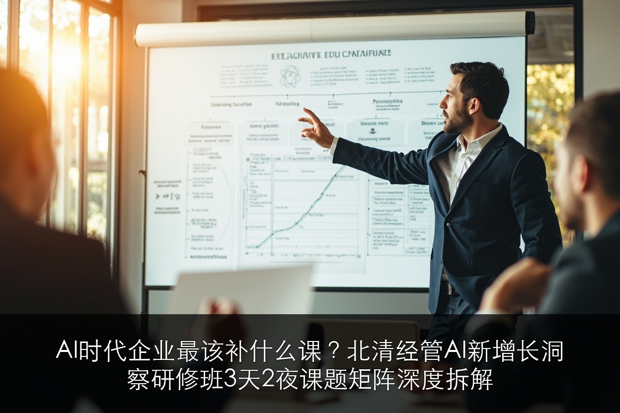 AI时代企业最该补什么课?北清经管AI新增长洞察研修班3天2夜课题矩阵深度拆解