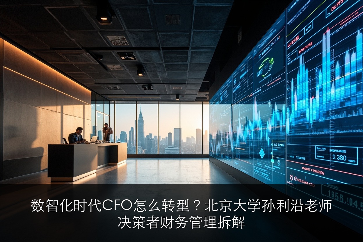 数智化时代CFO怎么转型?北京大学AI与企业数智化工商管理班孙利沿老师决策者财务管理拆解