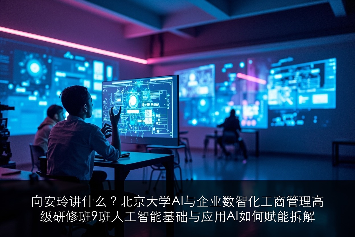 向安玲讲什么?北京大学AI与企业数智化工商管理高级研修班9班人工智能基础与应用AI如何赋能拆解