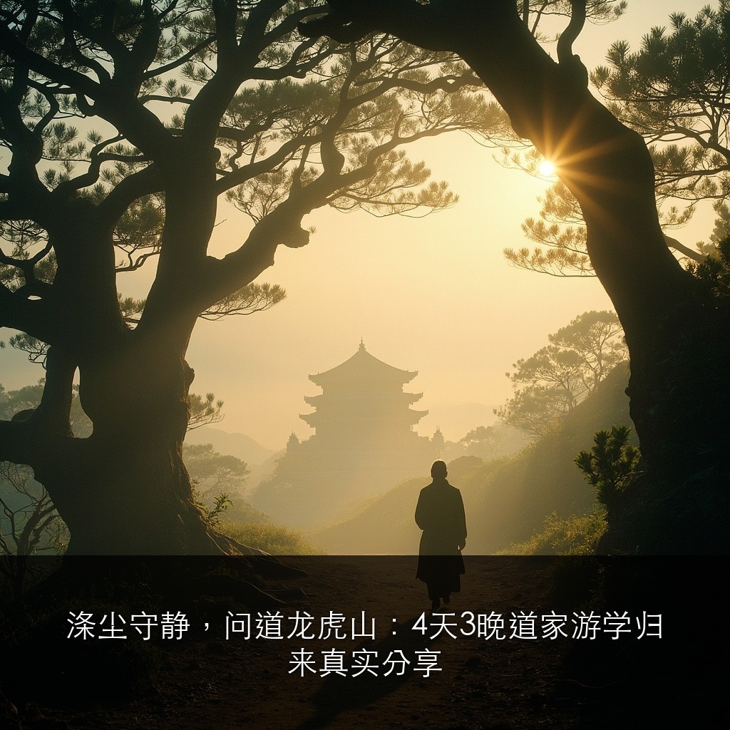 涤尘守静，问道龙虎山：4天3晚道家游学归来真实分享