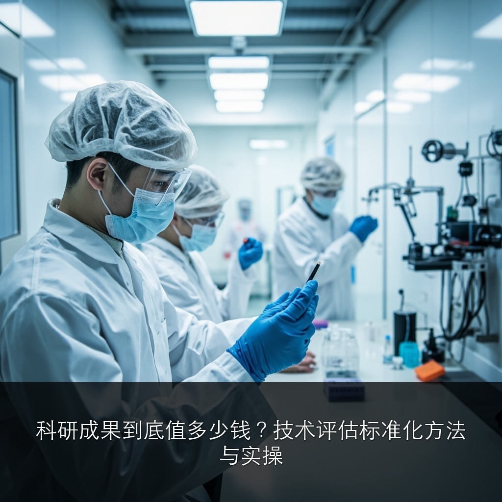 科研成果到底值多少钱？技术评估标准化方法与实操