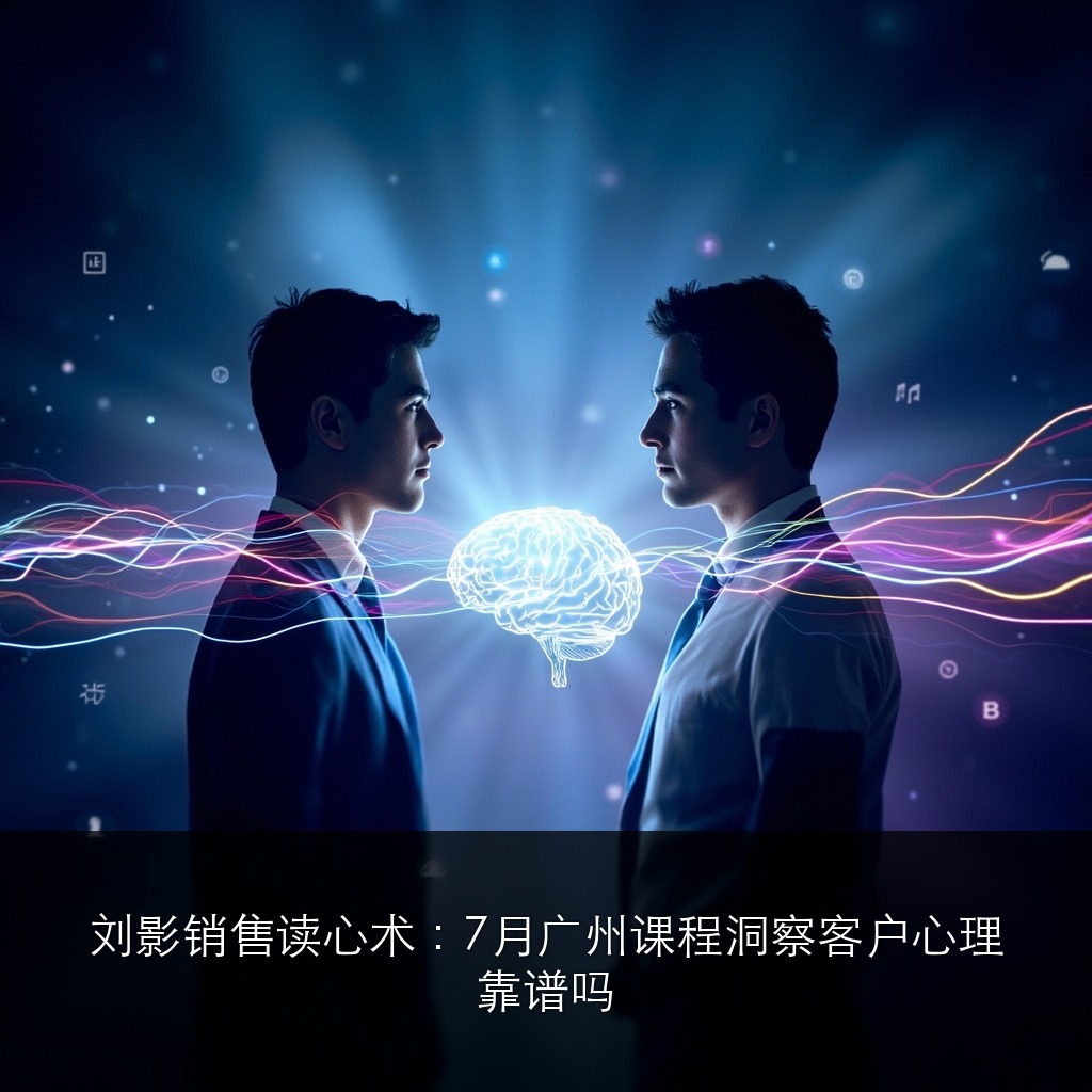 刘影销售读心术：7月广州课程洞察客户心理靠谱吗
