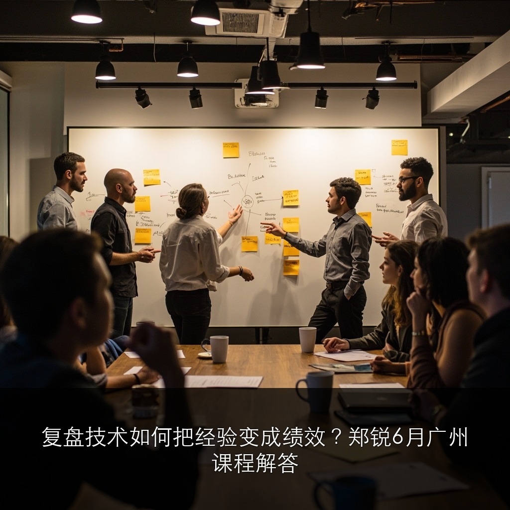 复盘技术如何把经验变成绩效？郑锐6月广州课程解答
