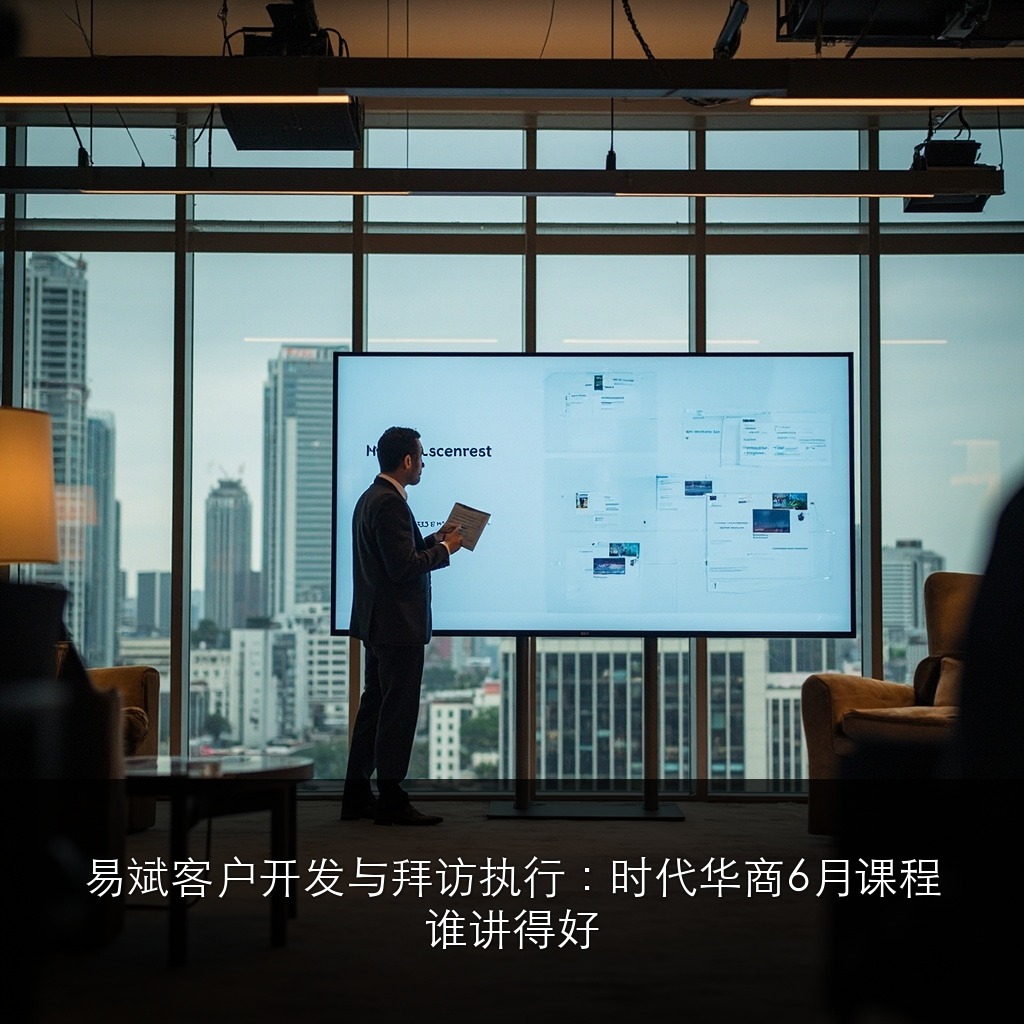 易斌客户开发与拜访执行：时代华商6月课程谁讲得好