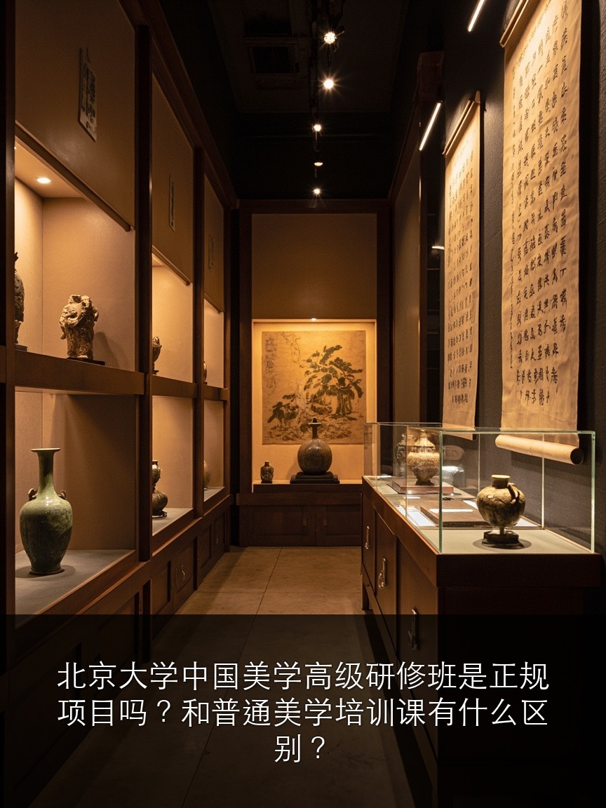 北京大学中国美学高级研修班是正规项目吗？和普通美学培训课有什么区别？