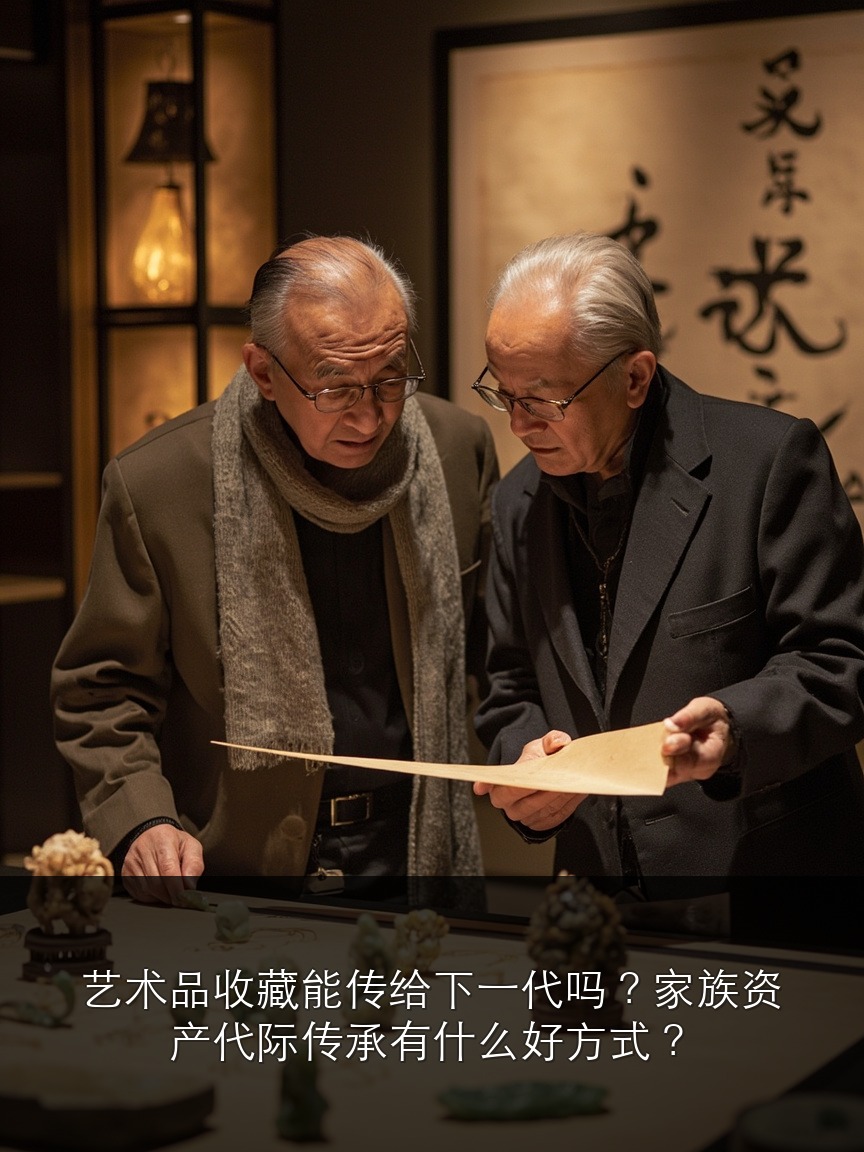 艺术品收藏能传给下一代吗？家族资产代际传承有什么好方式？