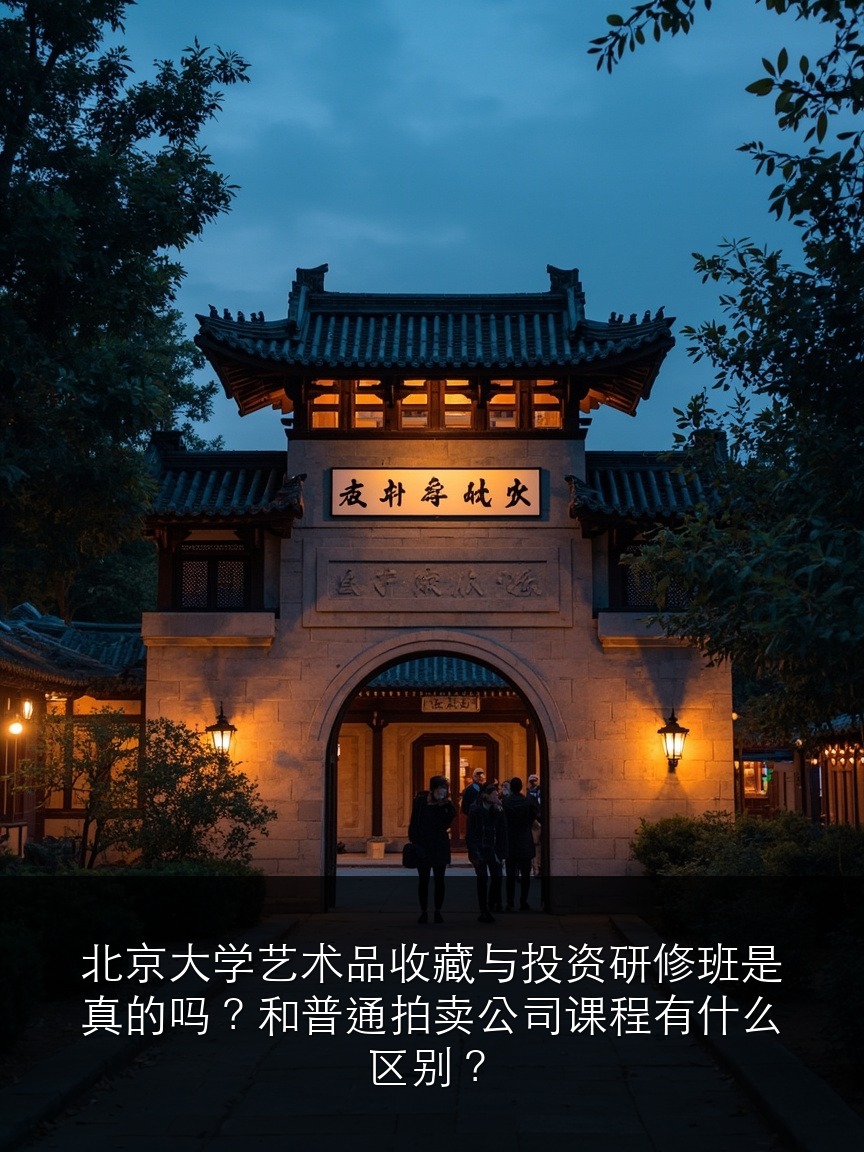 北京大学艺术品收藏与投资研修班是真的吗？和普通拍卖公司课程有什么区别？