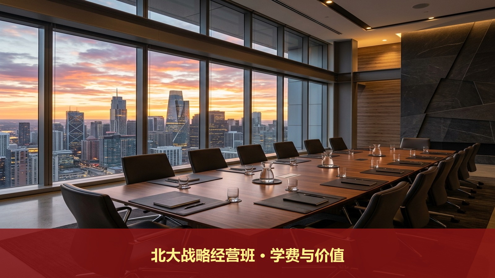 北京大学战略经营高级研修班学费69800元读着值吗
