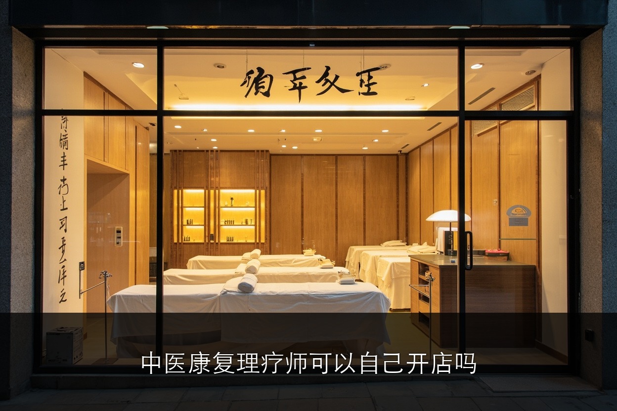 中医康复理疗师可以自己开店吗?2026年开店流程、办证要求与营收测算(优路教育中医康复理疗师课程)