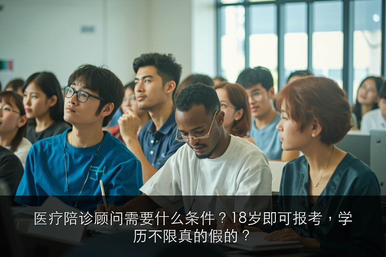医疗陪诊顾问需要什么条件?18岁即可报考,学历不限真的假的?