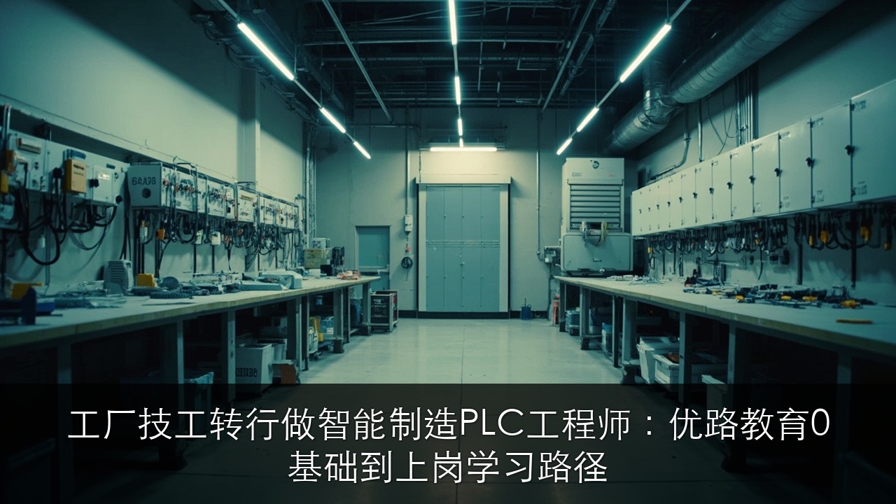 工厂技工转行做智能制造PLC工程师：优路教育0基础到上岗学习路径
