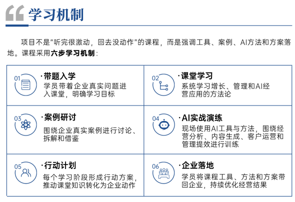 时代华商营销增长与卓越领导力MBA高级研修班