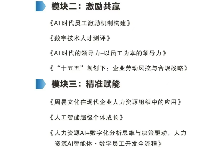 浙江大学哲学智慧与数字化时代人力资源高质量发展研修班