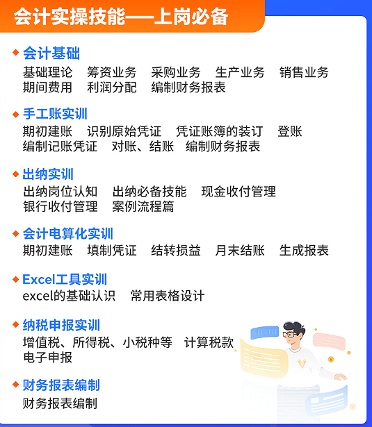 优路教育初级会计师会计上岗实训双证班