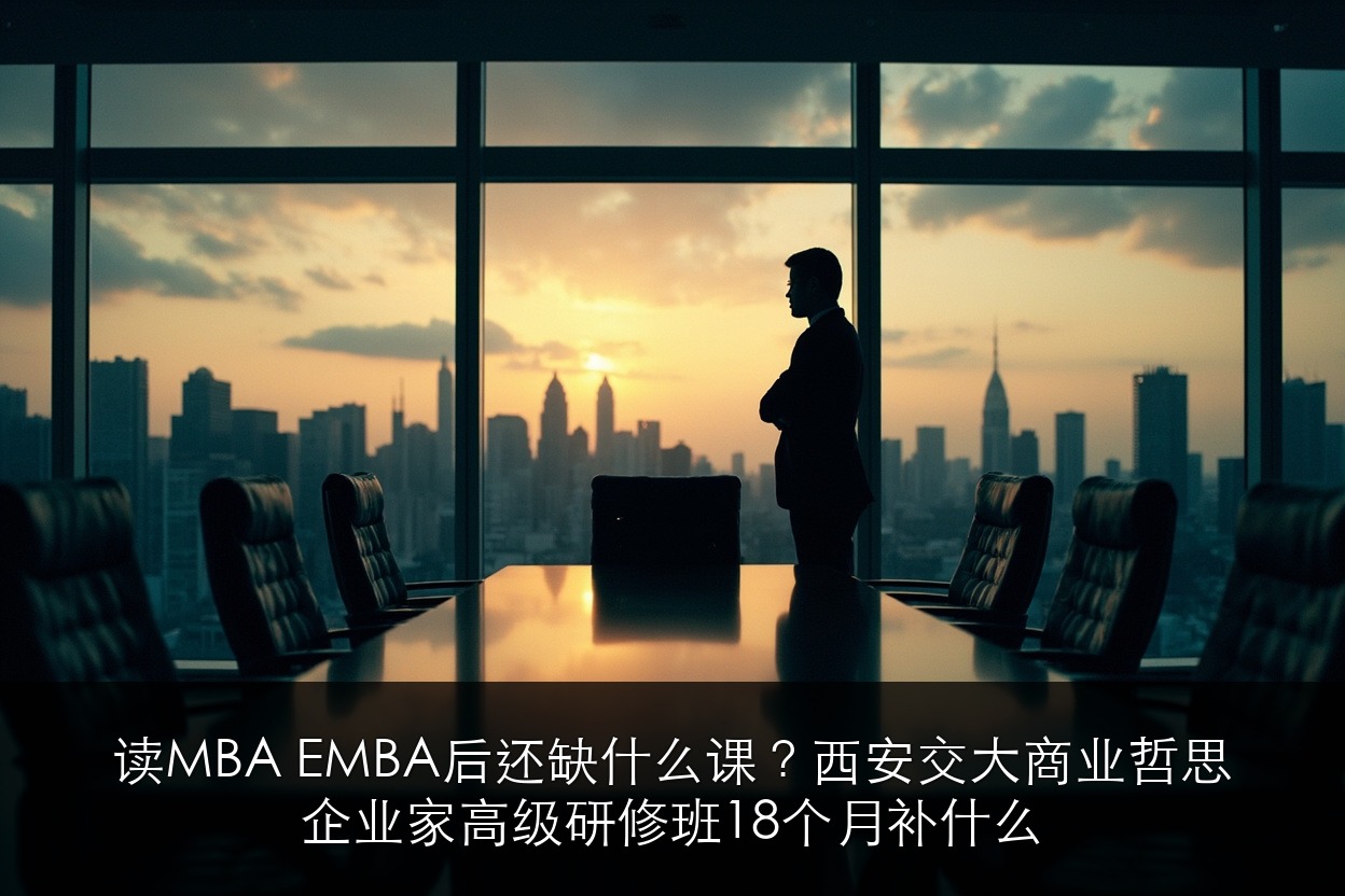 读MBA EMBA后还缺什么课？西安交大商业哲思企业家高级研修班18个月补什么