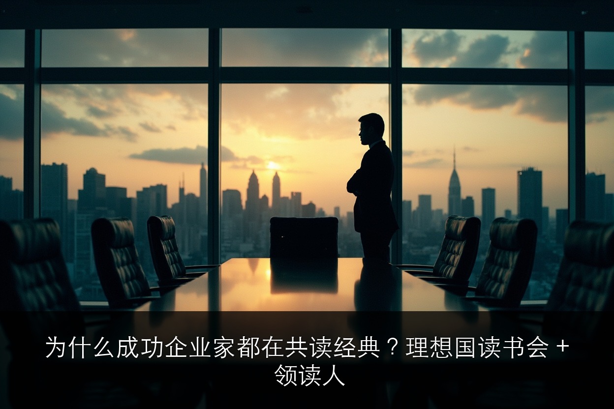 为什么成功企业家都在共读经典？西安交大商业哲思班理想国读书会 + 领读人机制
