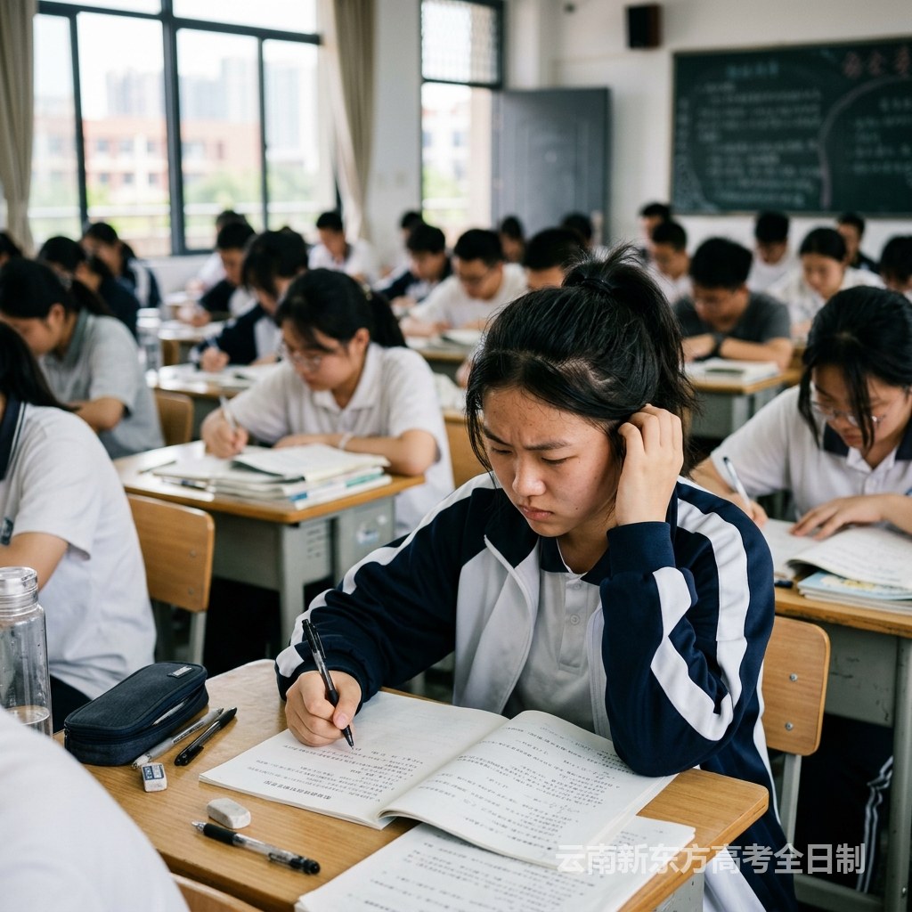 艺考生高三下半学期回原学校跟不上进度怎么办?云南新东方高三冲刺半年班了解一下