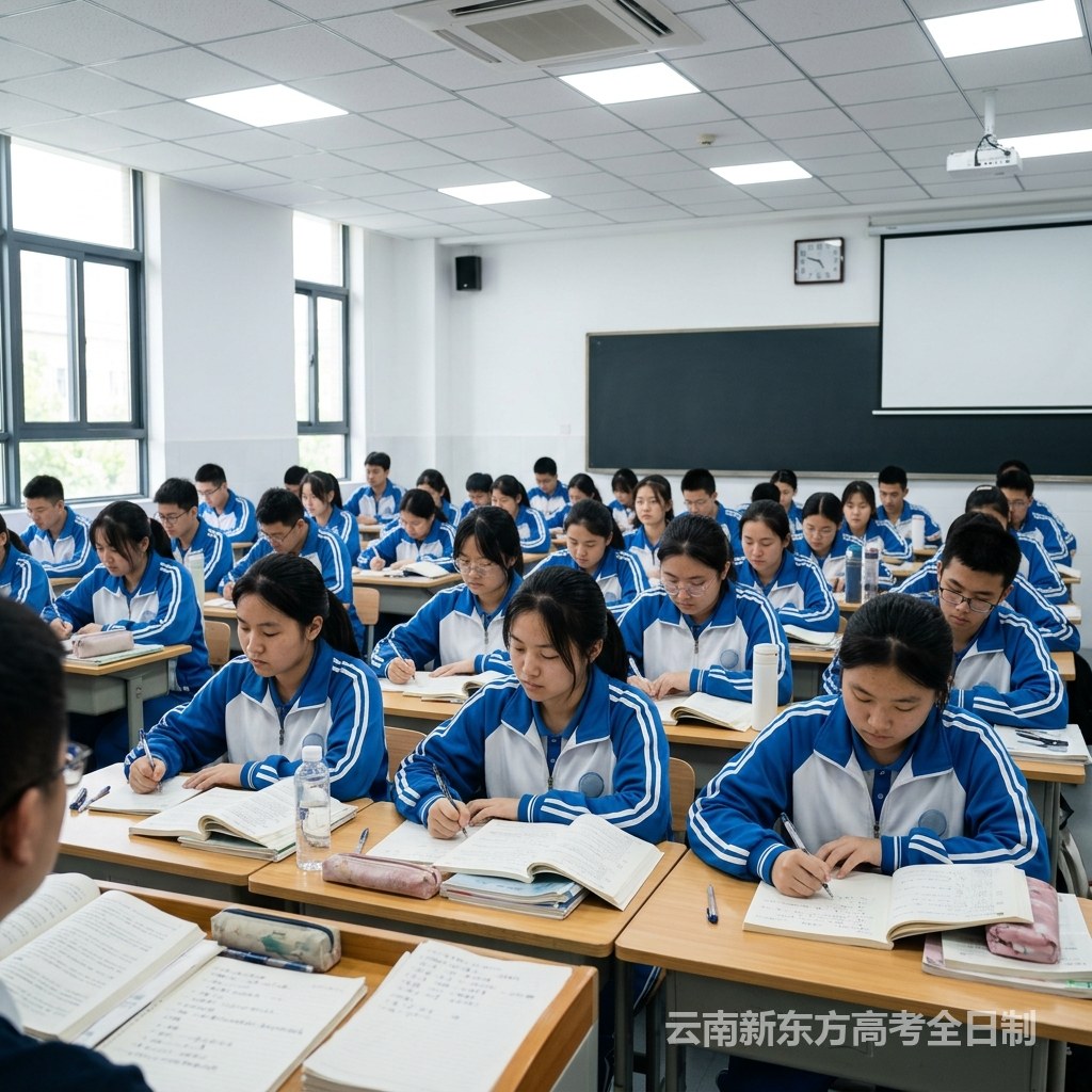 昆明全日制高考辅导班一年学费大概要多少钱?云南新东方高考全日制学校性价比评测