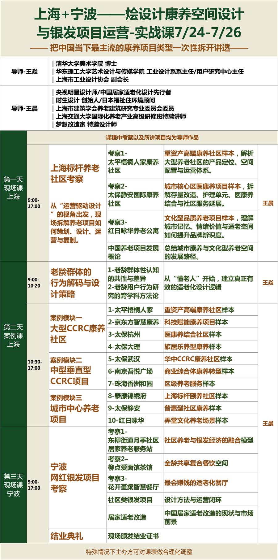 烩设计 | 王焱/王晨 | 沪甬双城·康养空间设计研学营 | 7月24-26日 | 上海+宁波