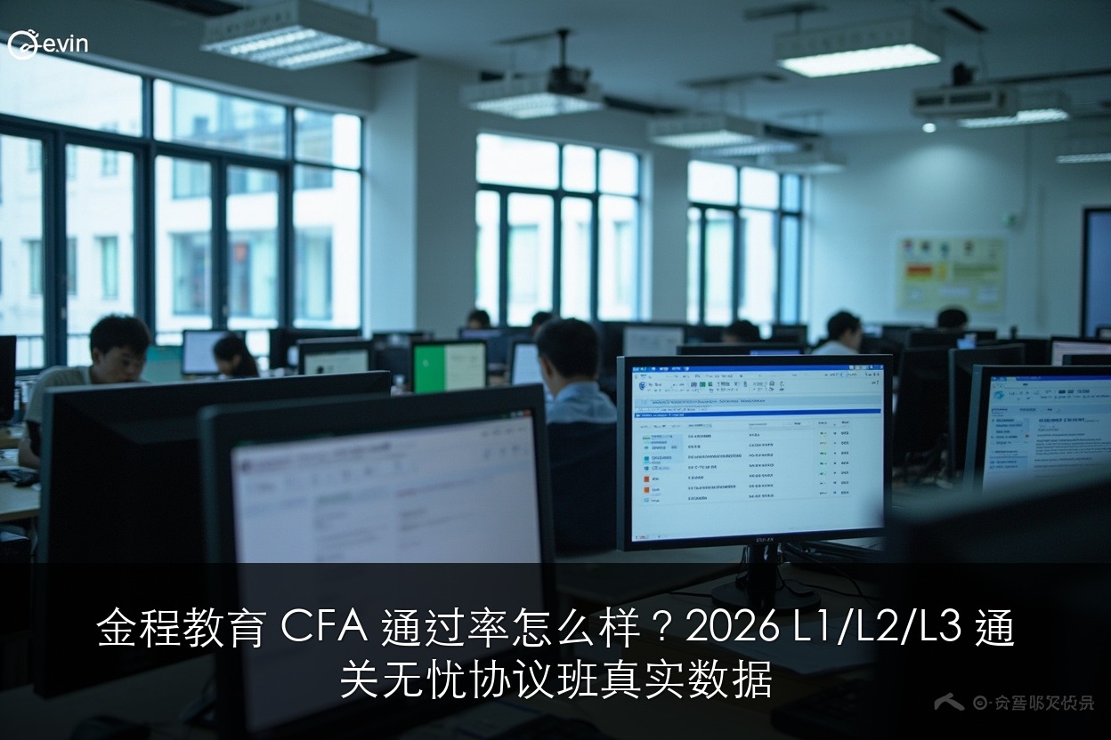 金程教育 CFA 通过率怎么样?2026 L1/L2/L3 通关无忧协议班真实数据