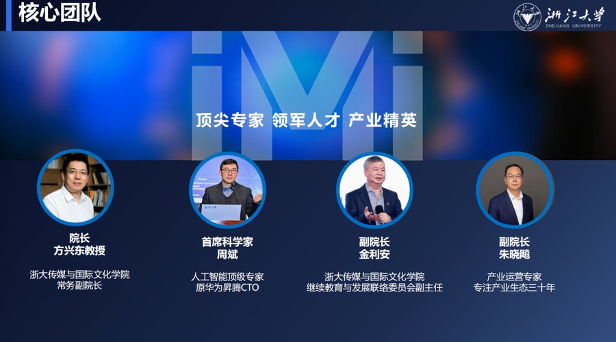 浙大动态 | 金利安 | 浙江大学文化与人文智慧高级研修班(一期)企业家校友走访临空智能媒体研究院 | 6月27日 | 杭州萧山
