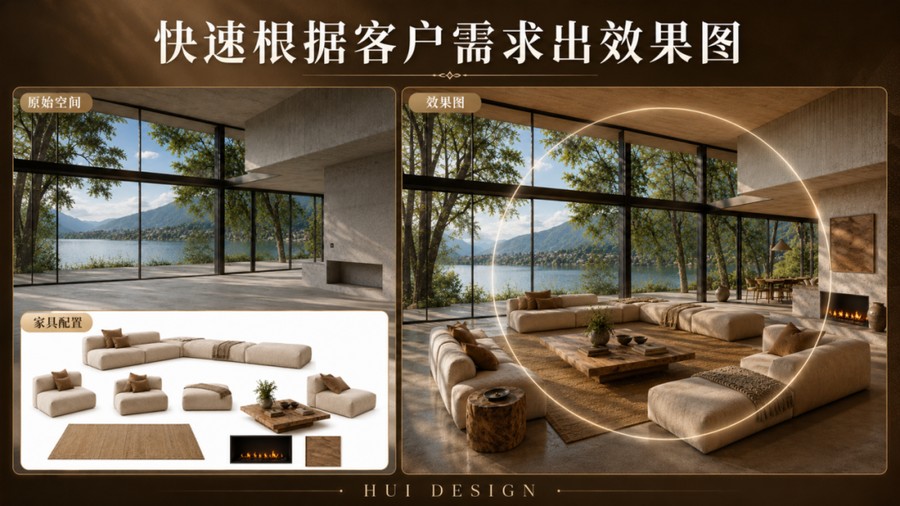 烩设计 | 李斯成/王焱/浦庆琳 | AIGC空间设计控制性生产实战课 | 第32期 | 8月13-15日 | 上海
