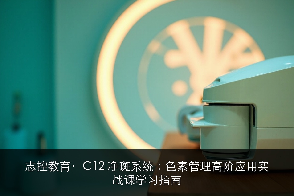志控教育·C12 净斑系统：色素管理高阶应用实战课学习指南