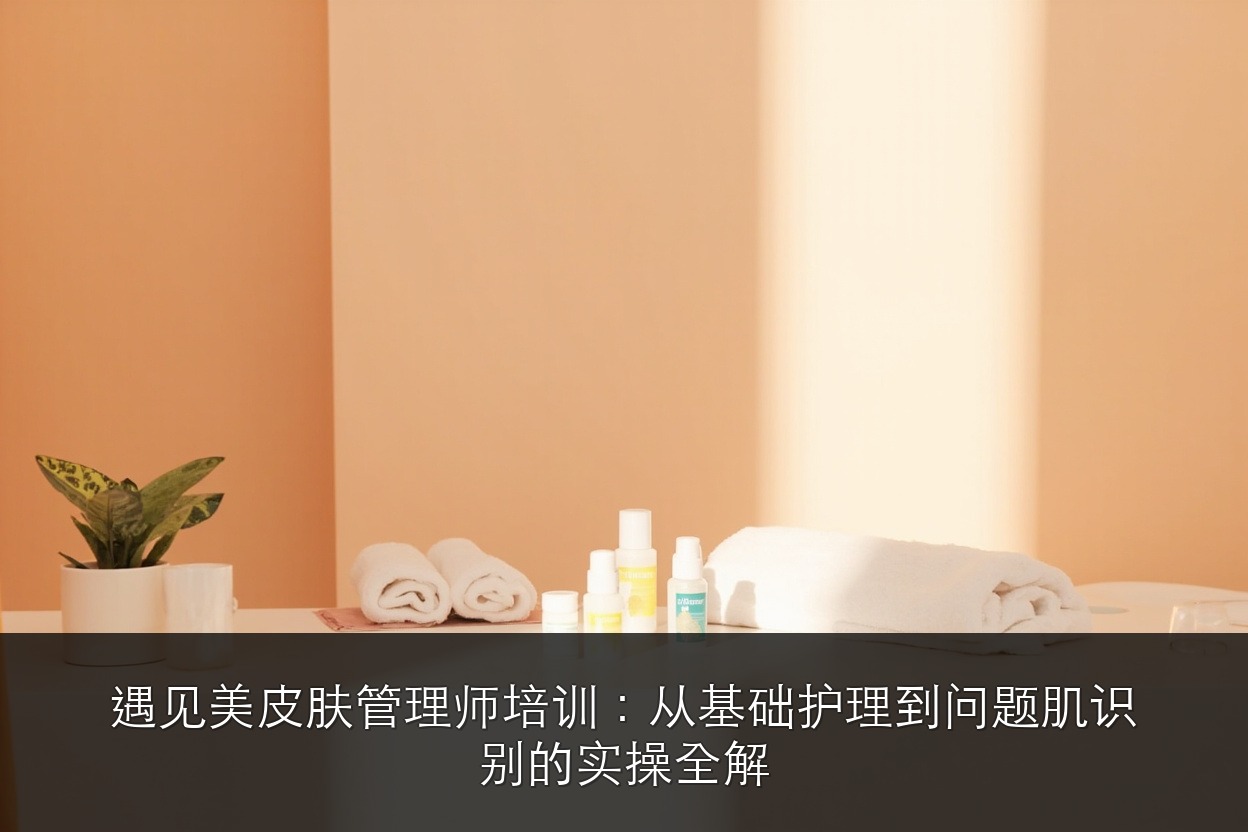 遇见美皮肤管理师培训：从基础护理到问题肌识别的实操全解