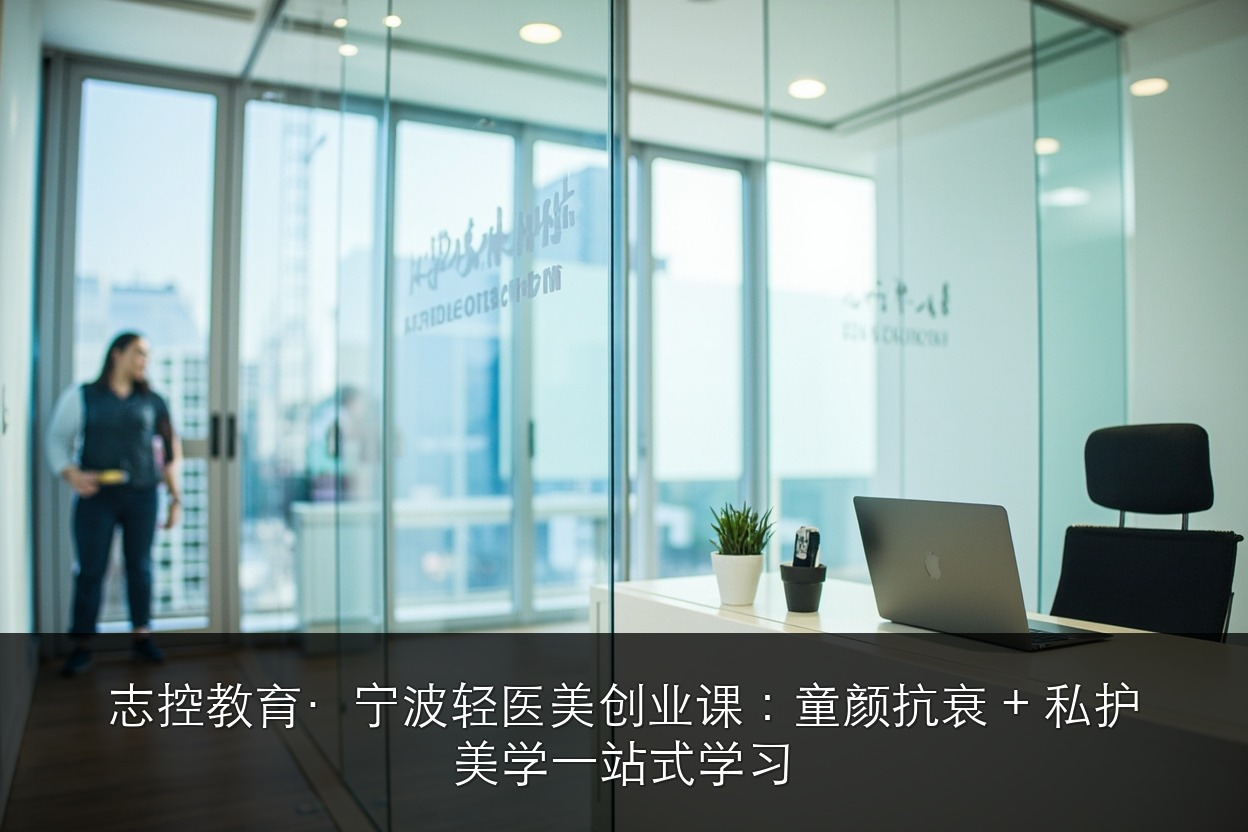 志控教育·宁波轻医美创业课：童颜抗衰 + 私护美学一站式学习