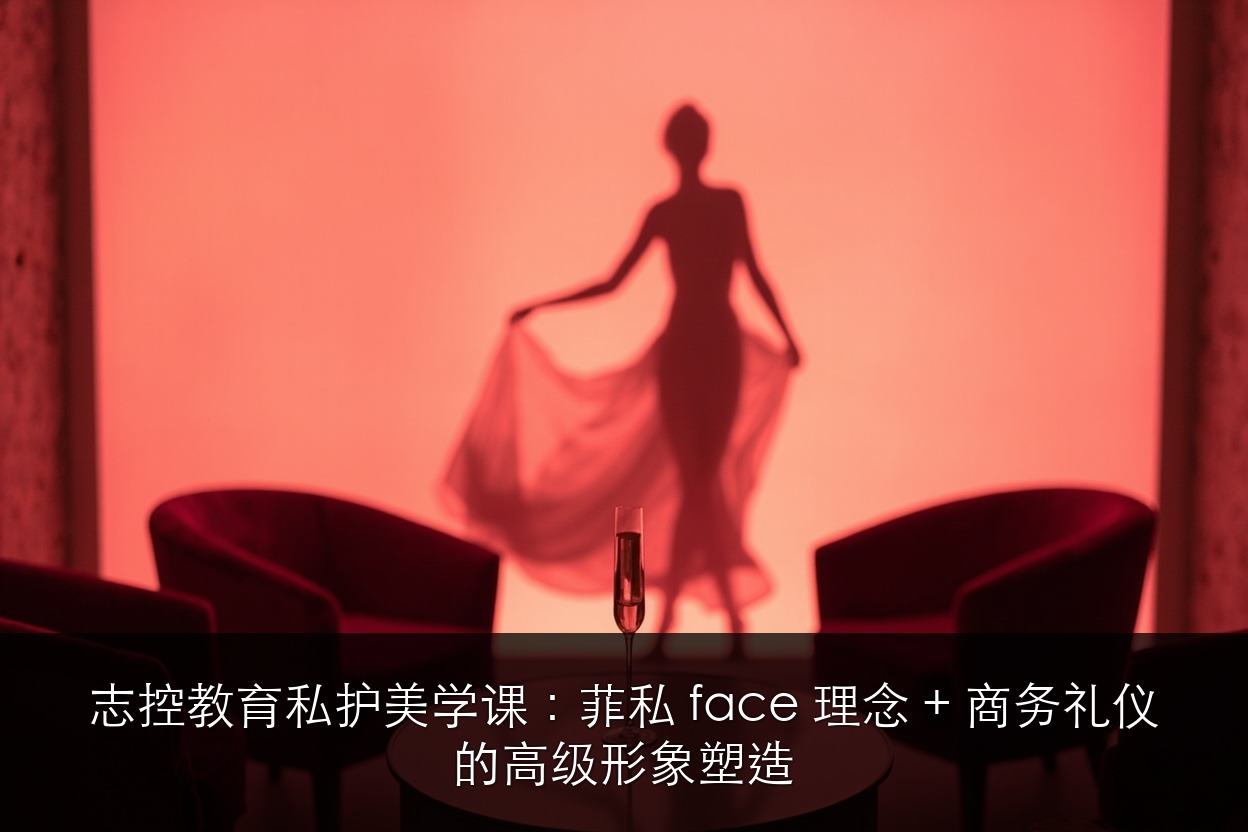 志控教育私护美学课：菲私 face 理念 + 商务礼仪的高级形象塑造