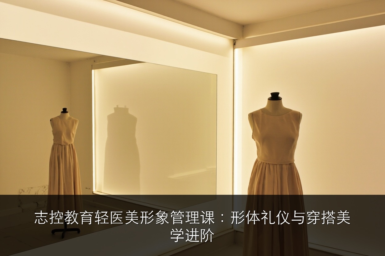 志控教育轻医美形象管理课：形体礼仪与穿搭美学进阶