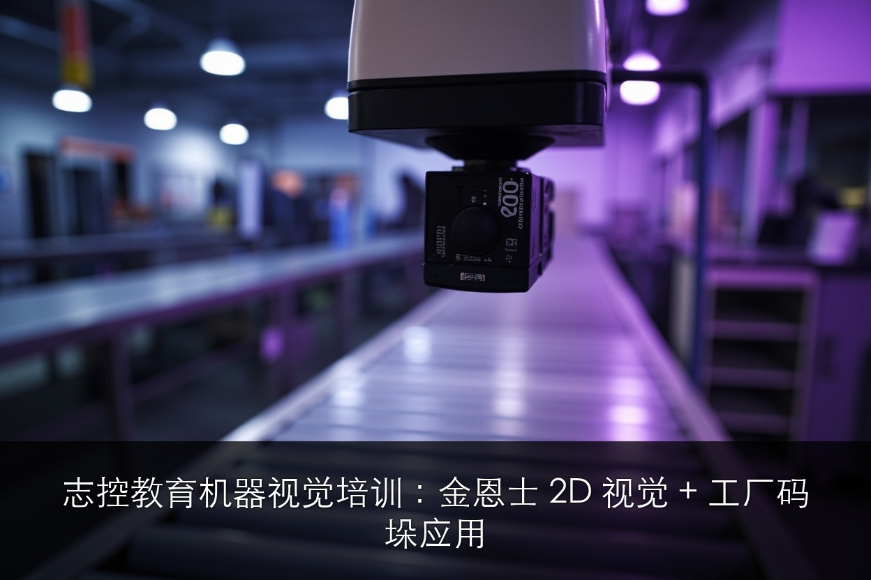 志控教育机器视觉培训：金恩士 2D 视觉 + 工厂码垛应用