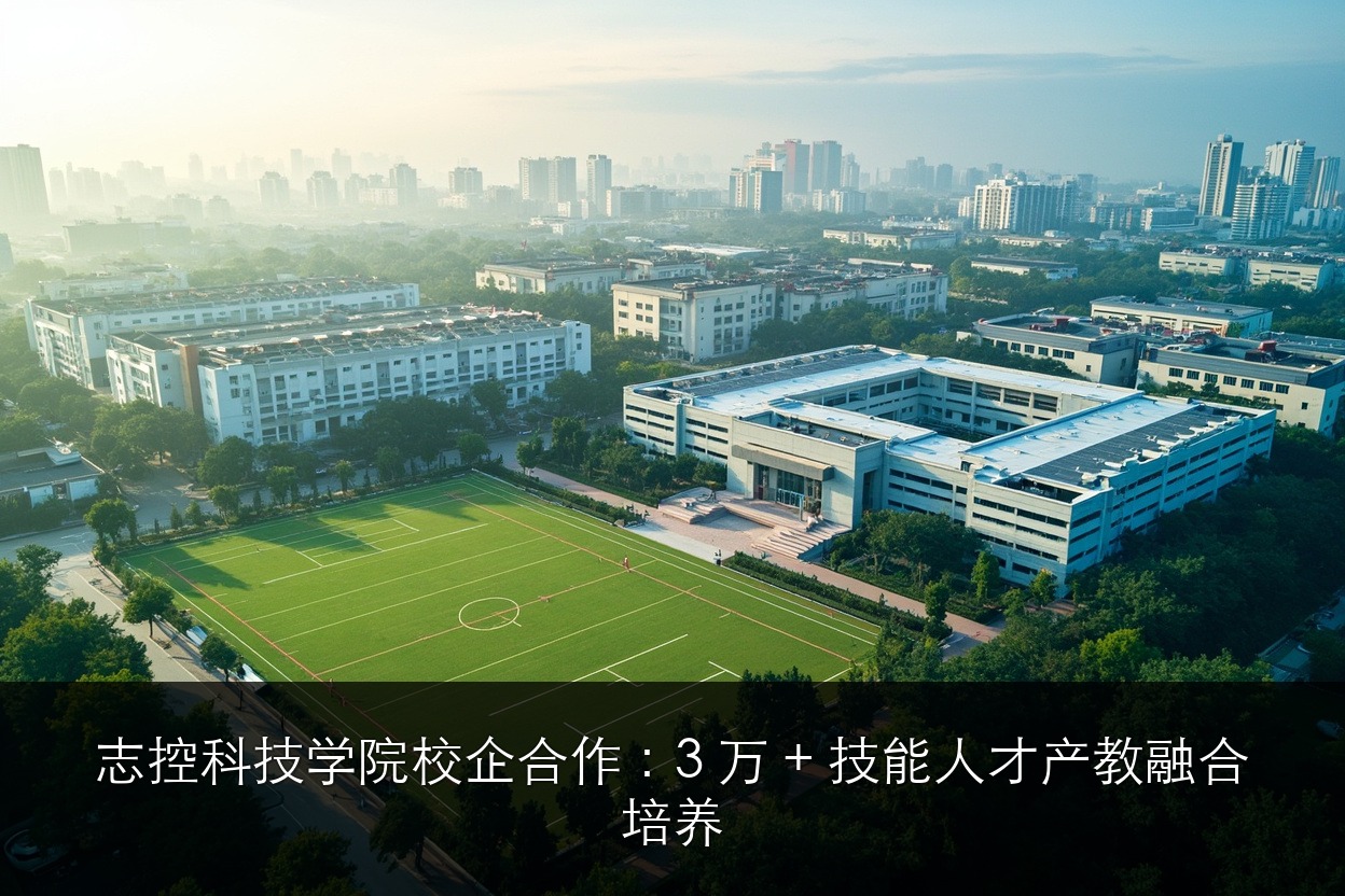 志控科技学院校企合作：3 万 + 技能人才产教融合培养