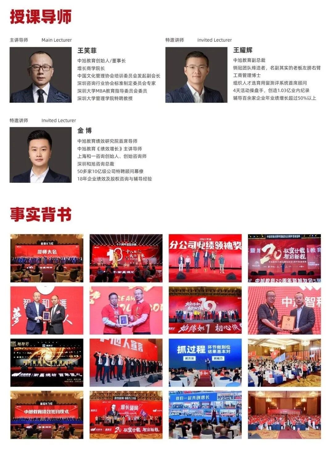 王笑菲领衔中旭教育《增长破局》成都站8月15日-18日开课:四天三晚拆解企业持续增长路径