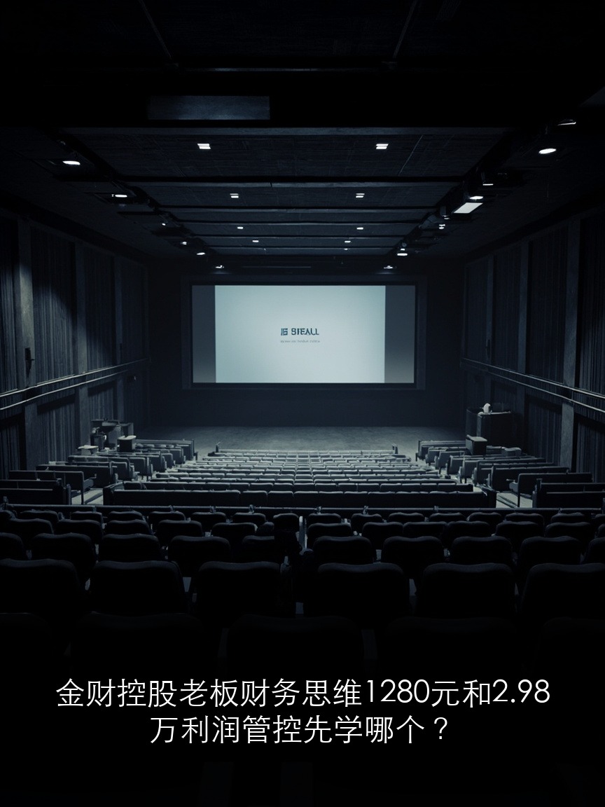 金财控股老板财务思维1280元和2.98万利润管控先学哪个？